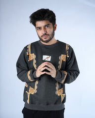 MEEROFFICIAL™ ROYAL BLACK SWEATSHIRT