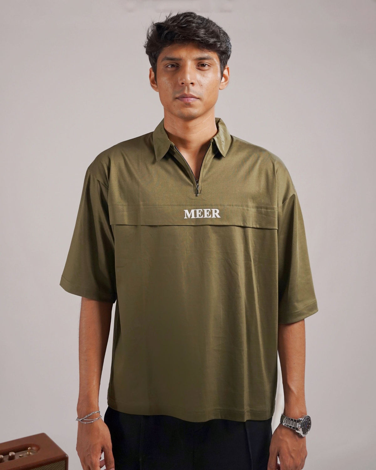 MEEROFFICIAL™ GREEN POLO