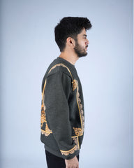 MEEROFFICIAL™ ROYAL BLACK SWEATSHIRT