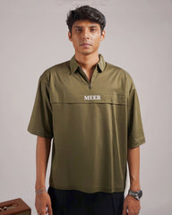 MEEROFFICIAL™ GREEN POLO