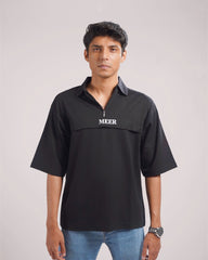 MEEROFFICIAL™ BLACK POLO