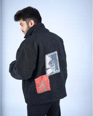 MEEROFFICIAL™ SPIDER SHERPA JACKET