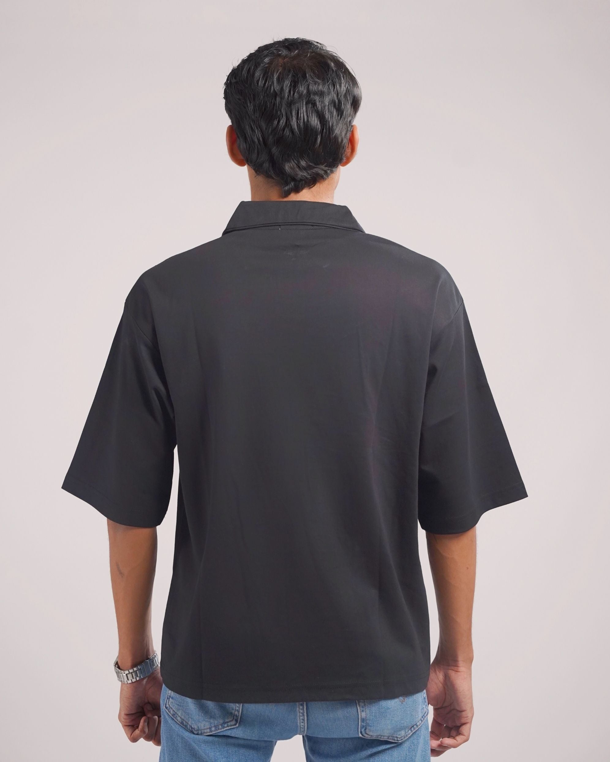 MEEROFFICIAL™ BLACK POLO